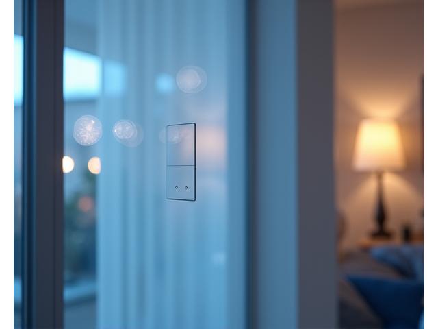 Module de gestion d'éclairage avec capteur de lumière ambiante