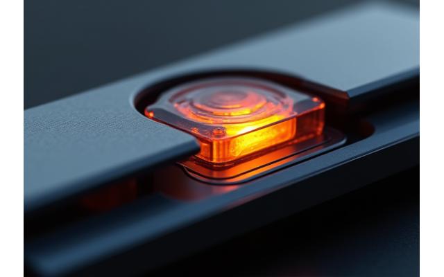 Micro-batterie intégrée dans un design ultra-fin pour un appareil portable